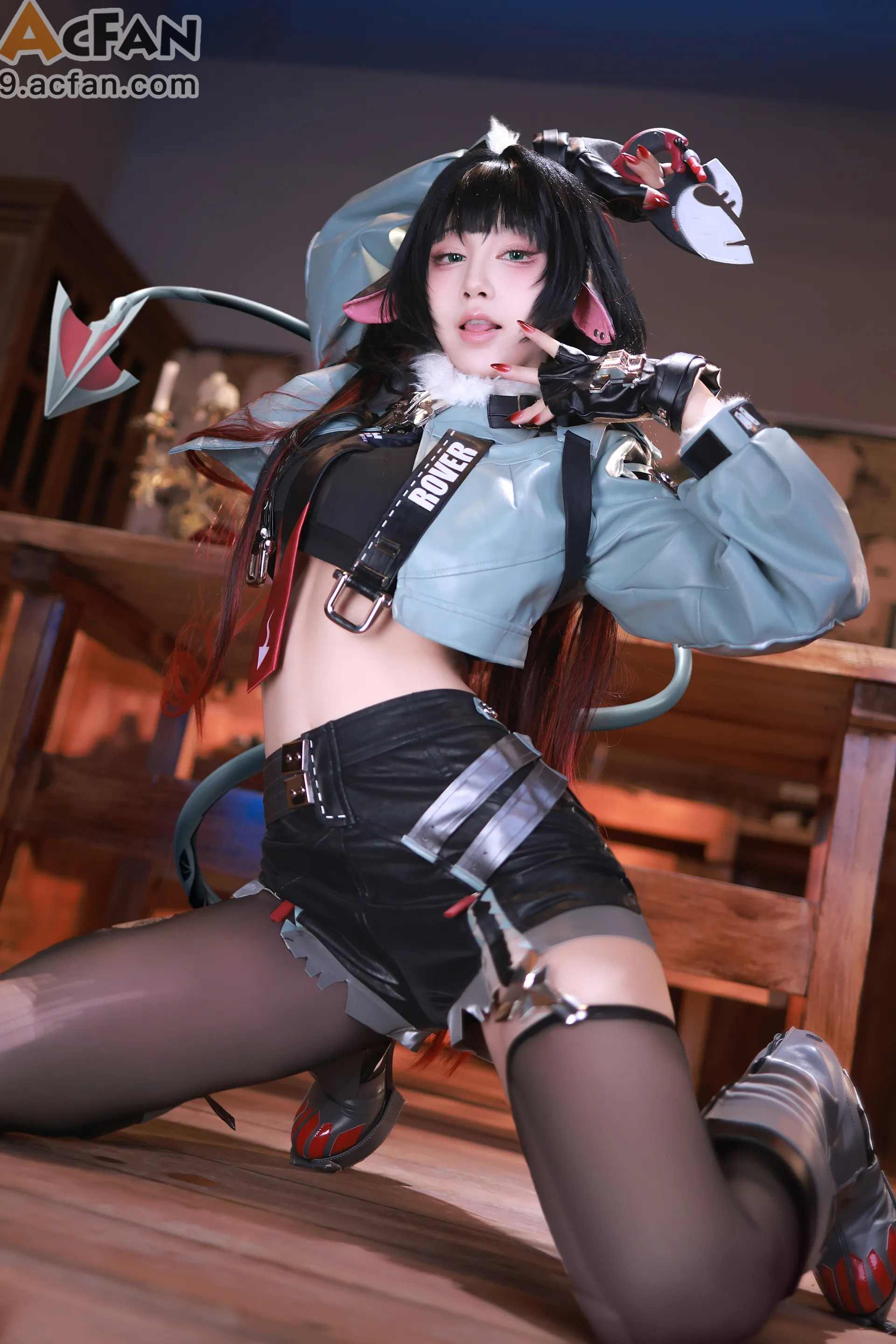 水淼_Aqua_cosplay_Jane_Doe_-_Zenless_Zone_Zero, pahina 6