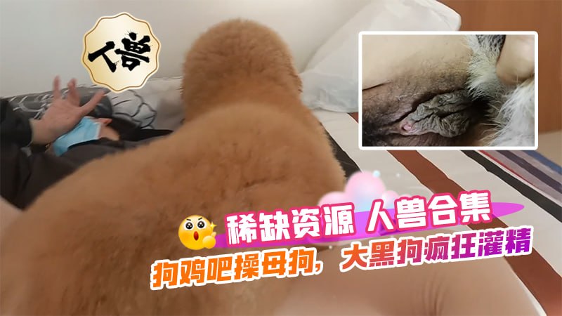 【人兽】稀缺资源人兽合集，狗操人，狗鸡吧操母狗，大黑狗疯狂灌精
