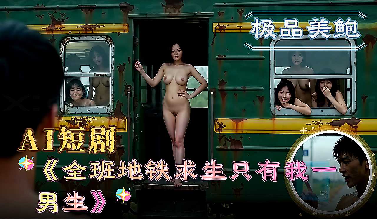 AI短剧 《全班地铁求生只有我一男生》 포스터