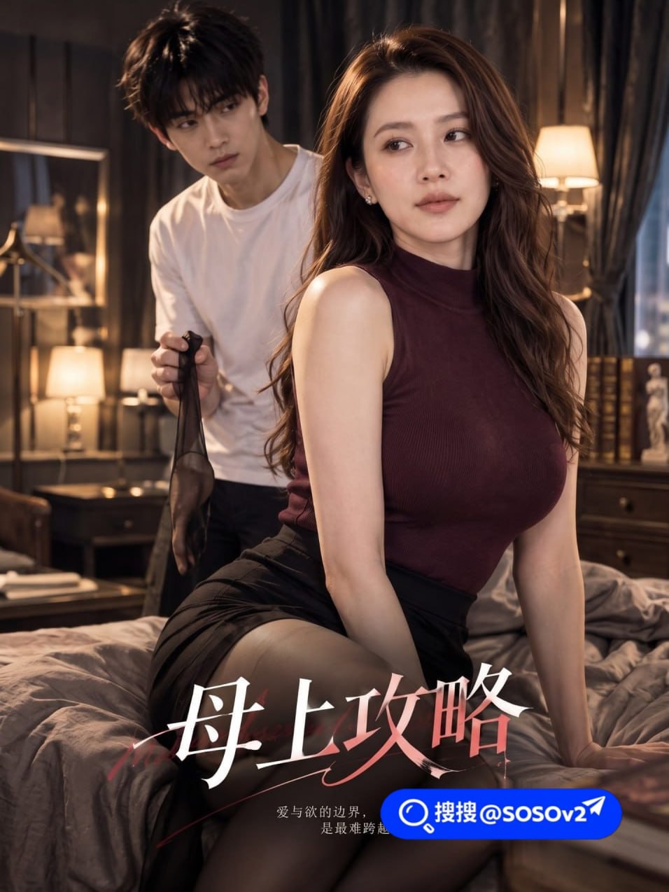 AI成人短剧 母上攻略 第1到4集 凌小东与女友亲热时误唤母亲引发禁忌冲突
