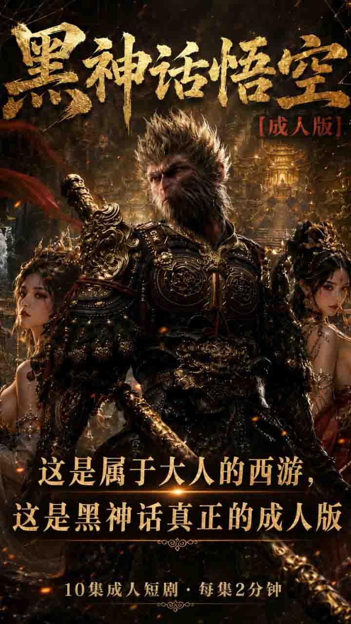 Poster para sa 黑神话悟空（成人版）