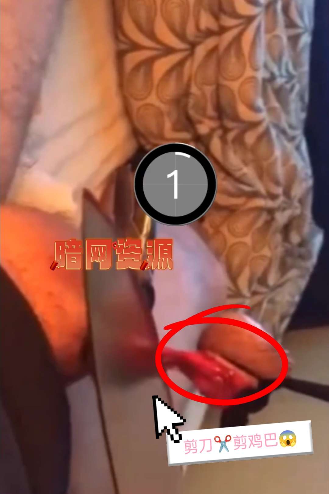 〔暗网资源〕剪刀✂️剪鸡巴?，这就是要想成功，必先自宫吗 のポスター