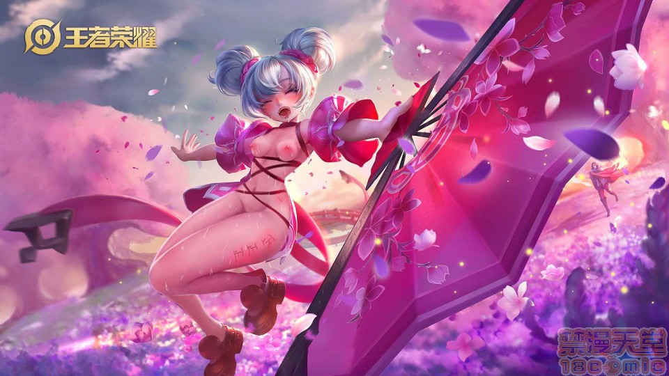王者榮耀19年全系列エロ作品合集【2D同人-極品】, страница 40