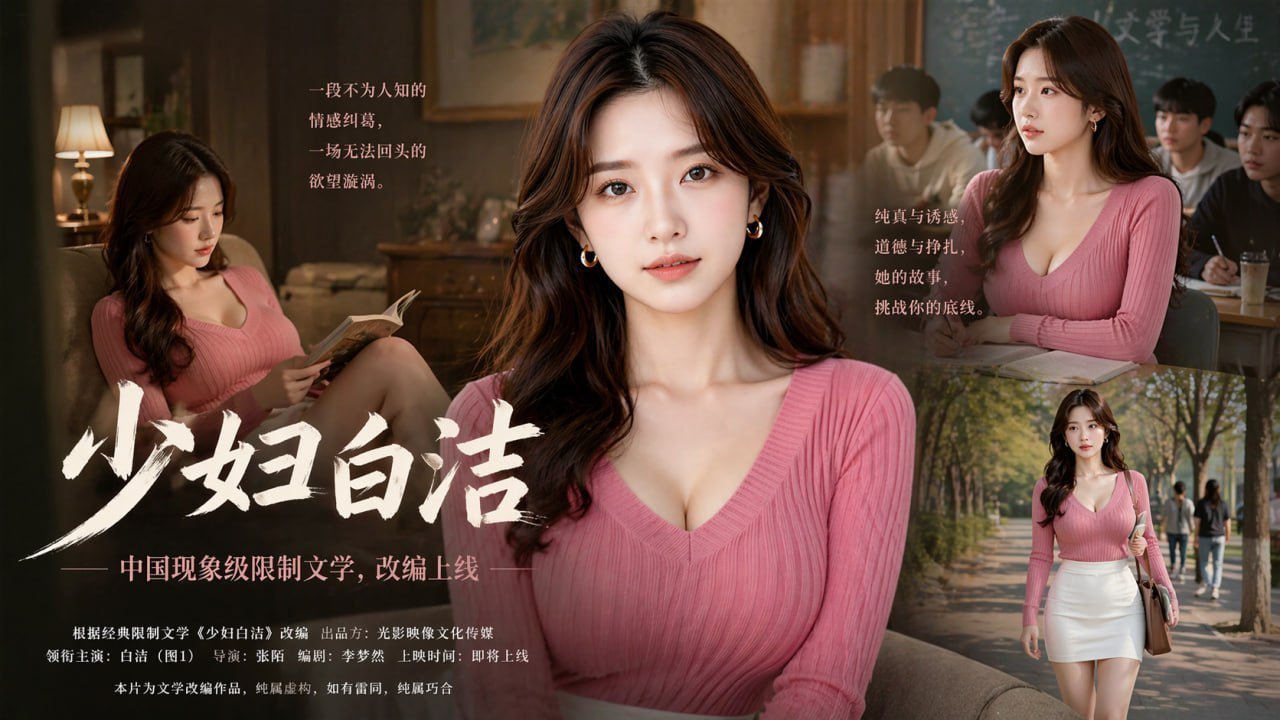 AI成人短剧 少妇白洁 第30集 校园老师为救沦陷女学生被迫卷入肉欲漩涡