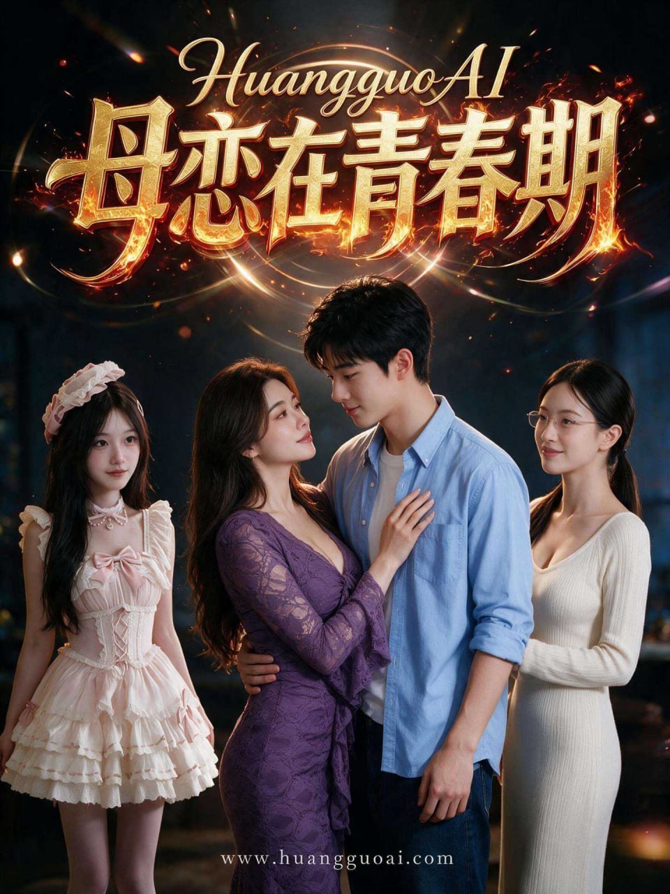 AI成人短剧 母恋在青春期 第2集 禁忌家庭的母子之恋肉欲悄然释放