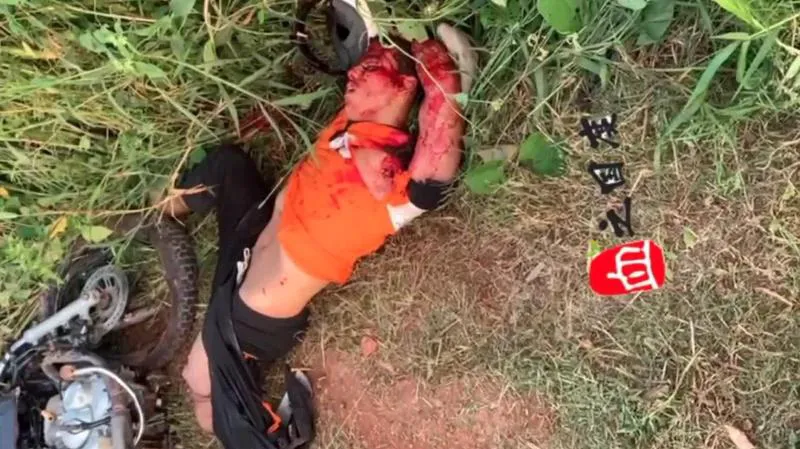 Áp phích cho 惨痛的摩托车车祸