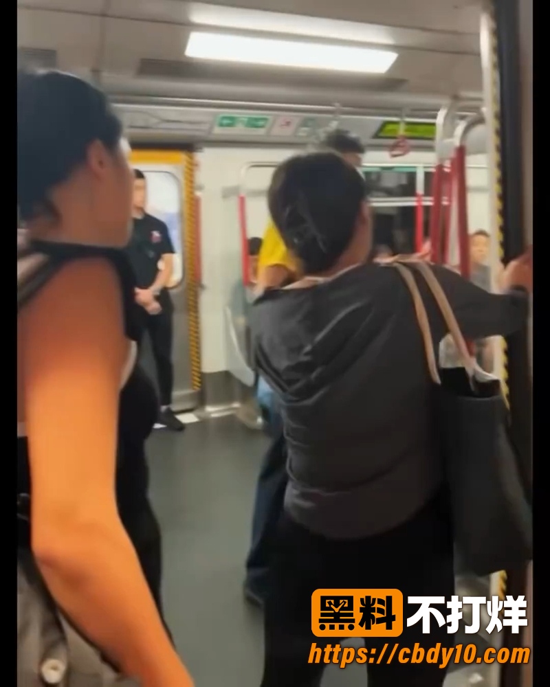 热点事件 香港80岁色老头地铁动手骚扰女孩  8