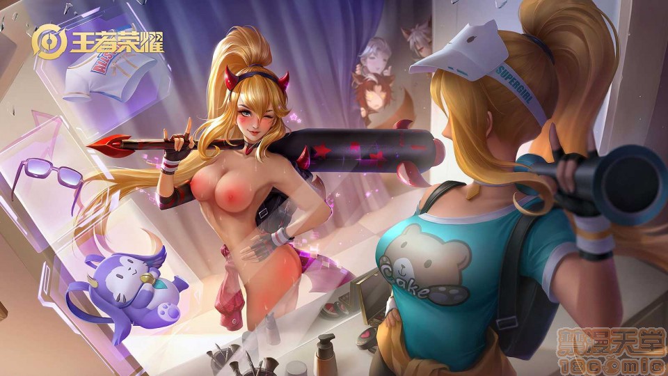 王者榮耀19年全系列エロ作品合集【2D同人-極品】, страница 134