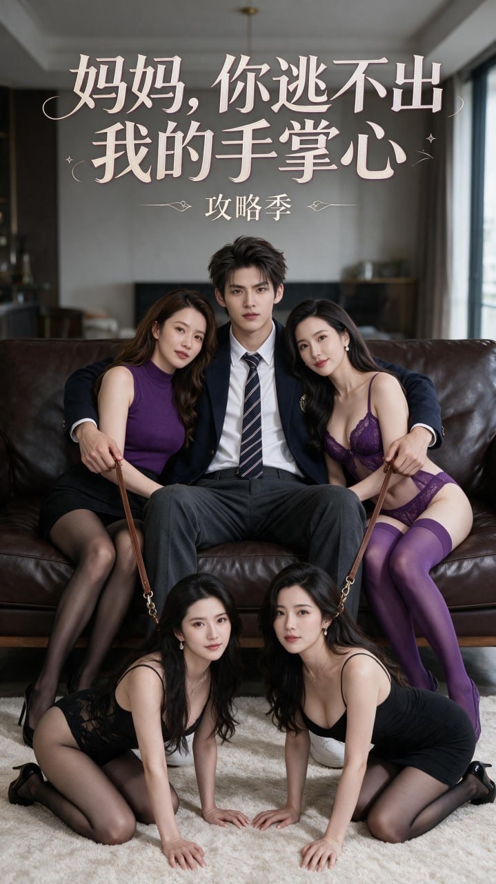 AI成人短剧 妈妈你逃不出我的手掌心 第1集 缺爱少年对继母及熟人展开禁忌掠夺