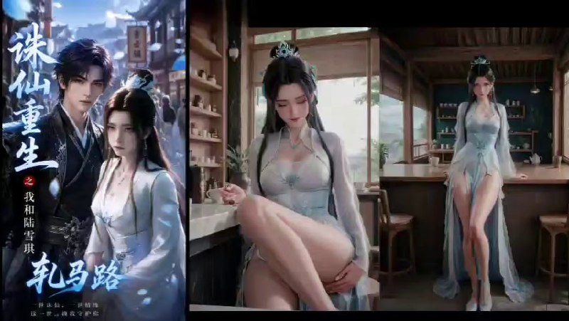 AI成人短剧 诛仙重生之我和陆雪琪 孤傲神女陆雪琪在凡尘街头沦陷彻夜缠绵