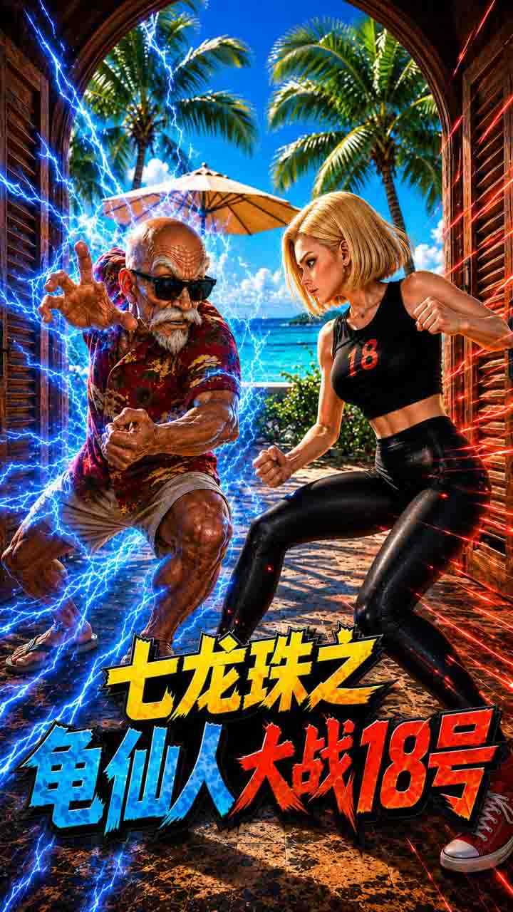 Dragon Ball: Master Roshi vs. Android 18