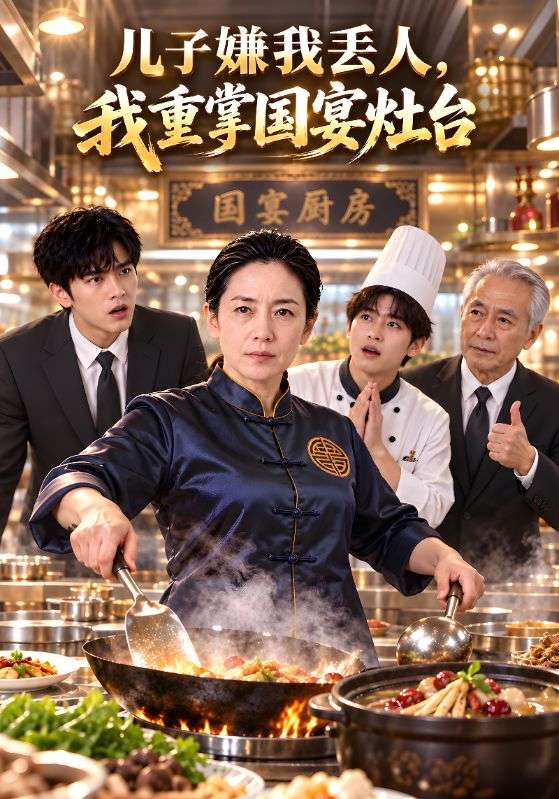 兒子嫌我丟人，我重掌國宴爐台