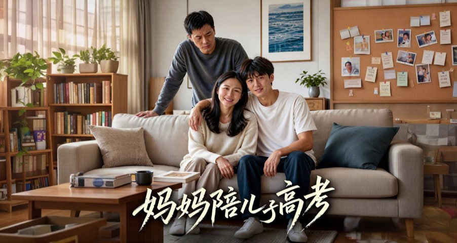 AI成人短剧 妈妈陪儿子高考 第7集 丈夫通过实时监控发现妻子与儿子之间存在禁忌关系并选择保持沉默