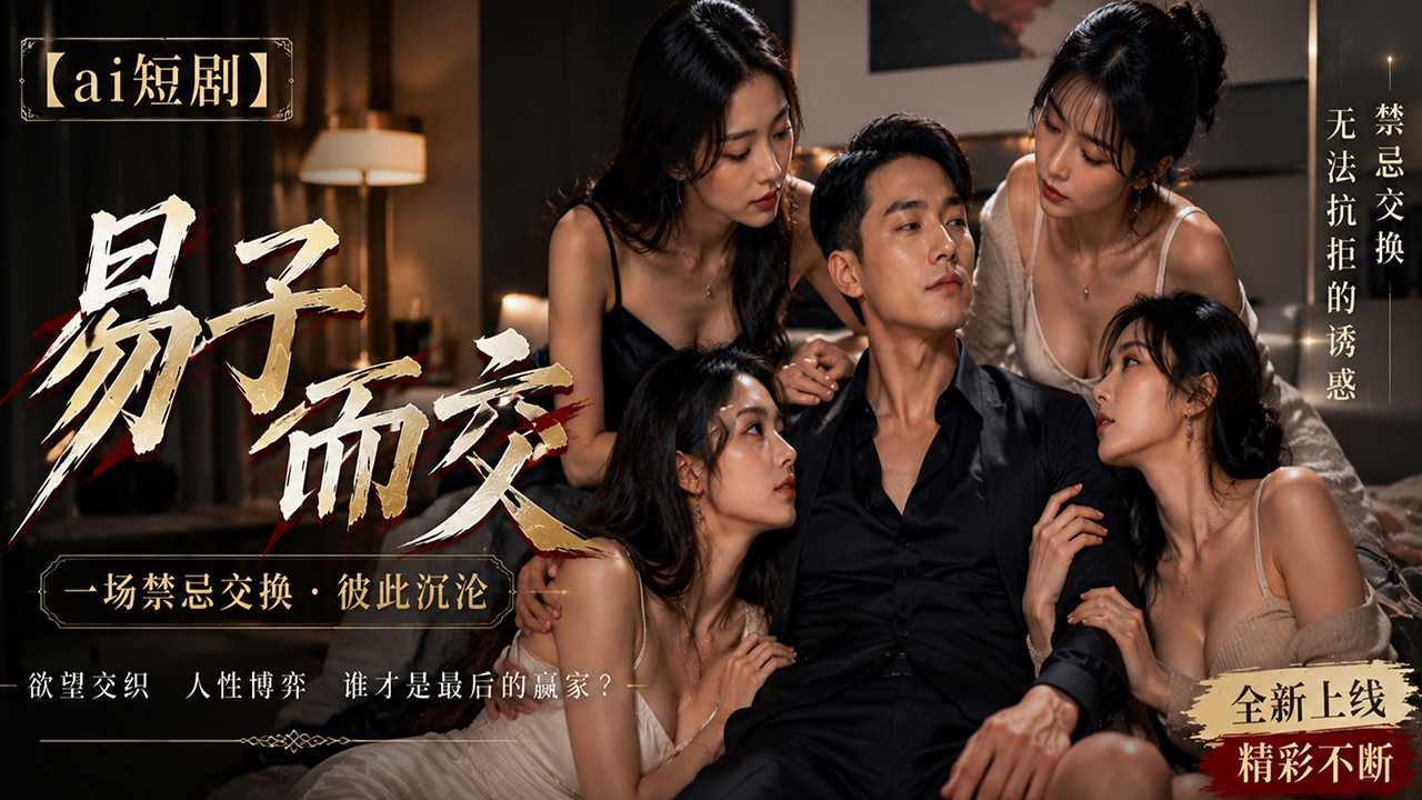 【AI成人短剧】易子而交 换妻游戏  成人AI真人 易子情欲故事 ai短剧 のポスター