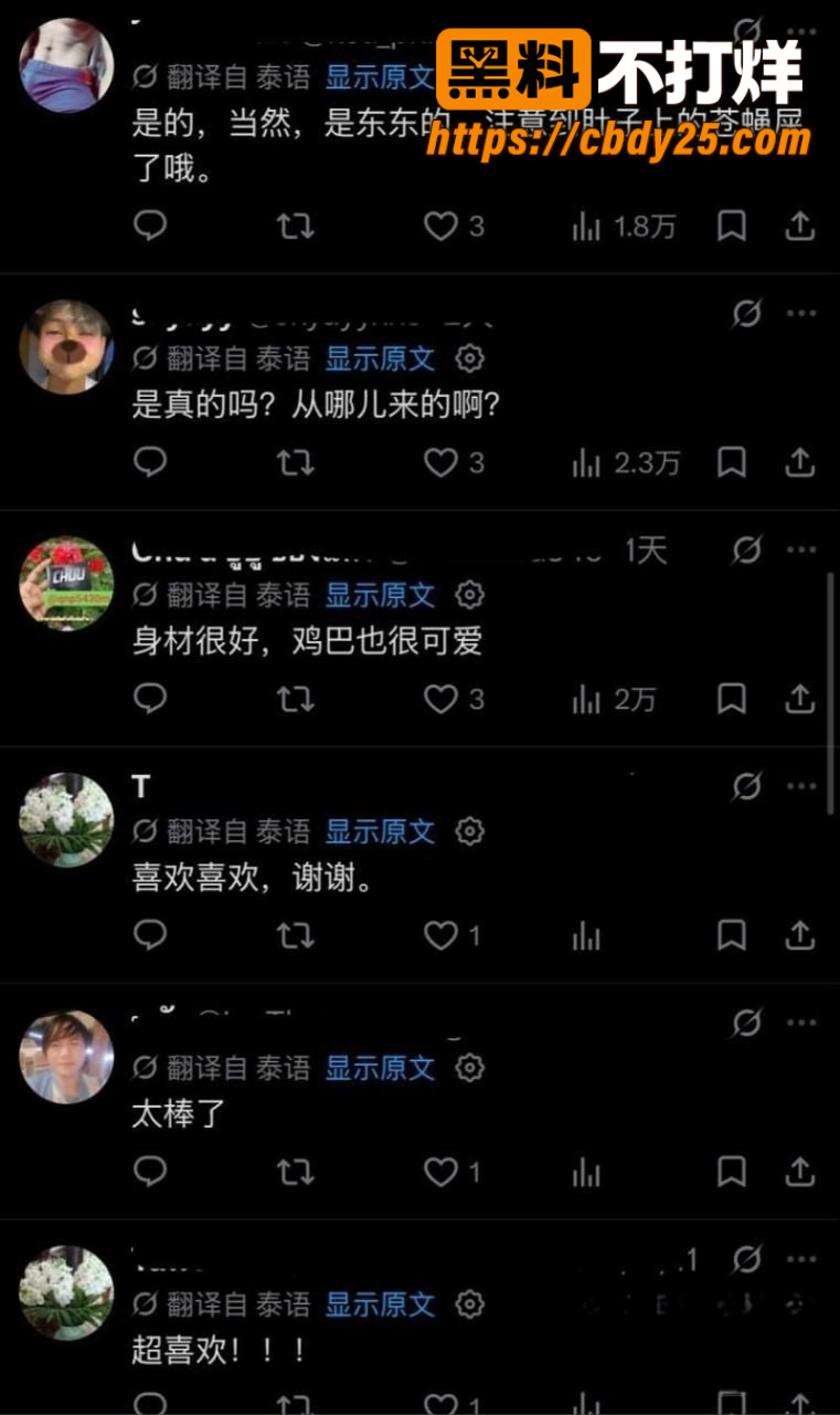 泰国BL男主 吉查功甘诺通 手滑发床照视频秒删被曝光11