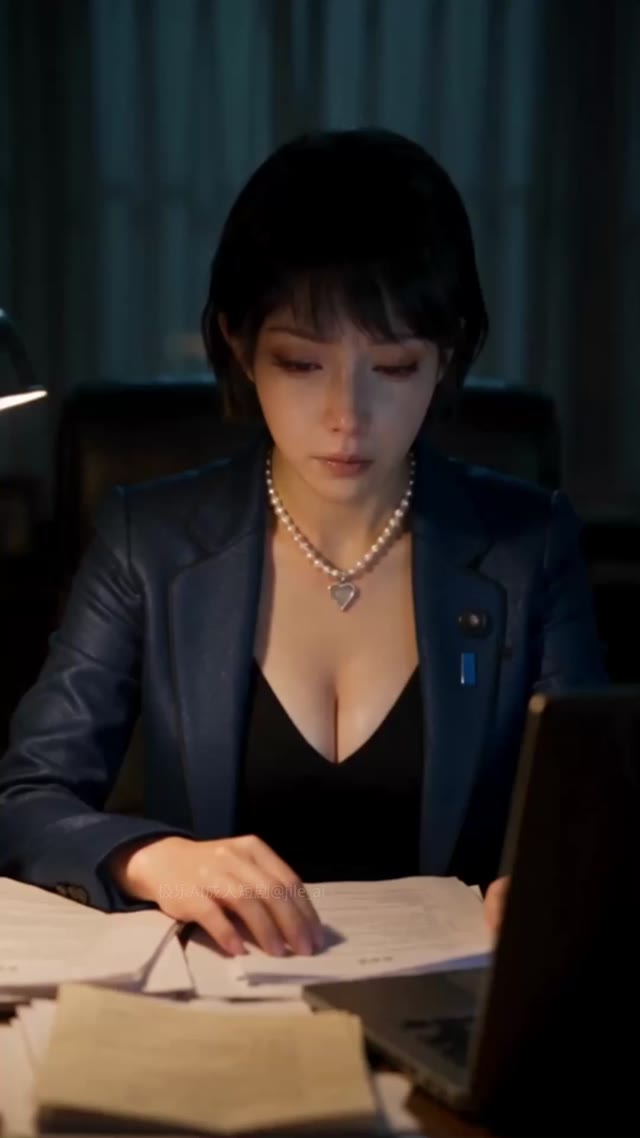 AI成人短剧 总统爱上了大洋彼岸的我 第1集 商务会谈后总统在洗手间撞破首相的隐秘情欲