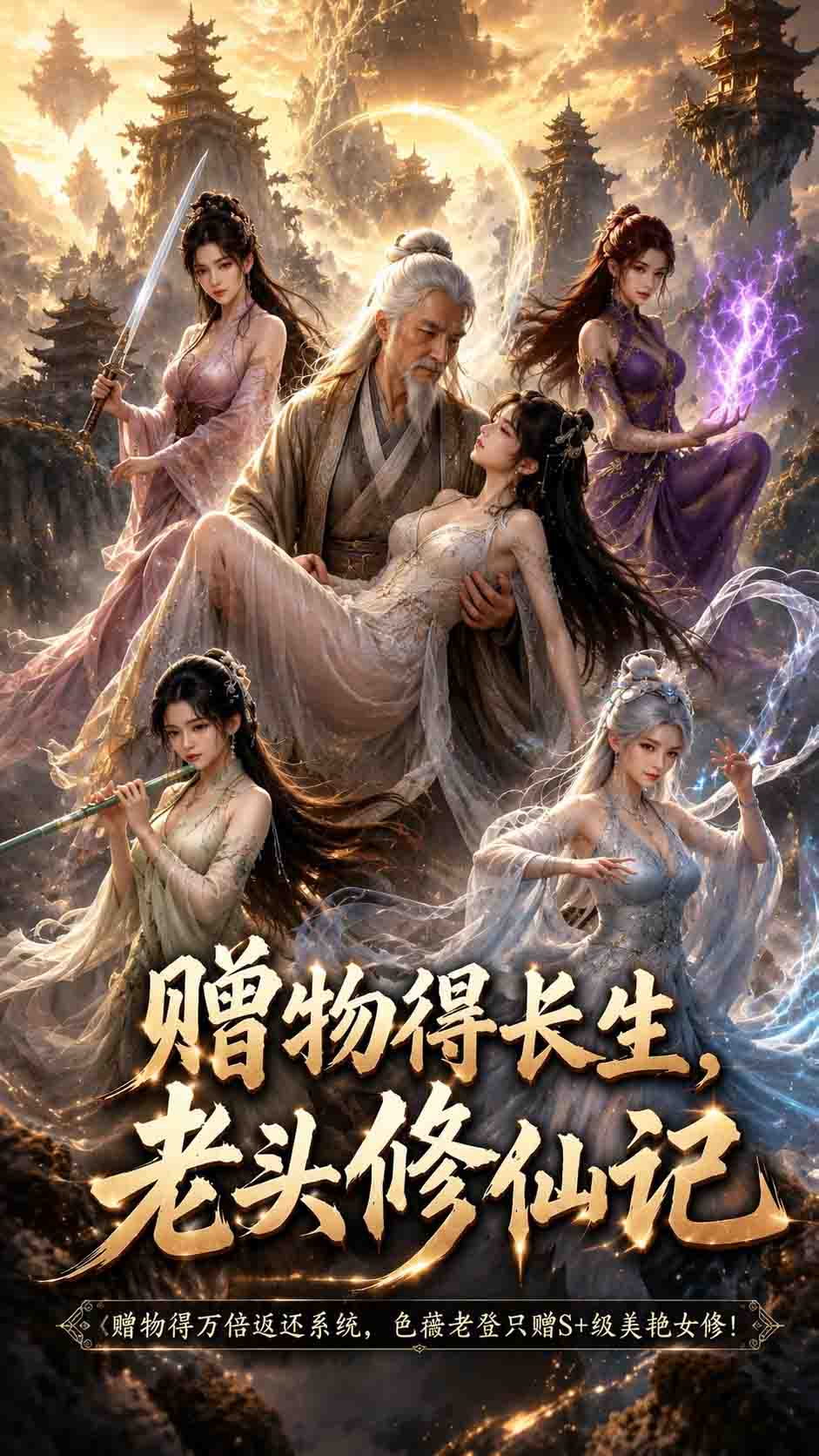 赠物得长生：老头修仙记