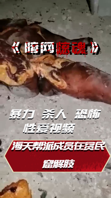 海天帮派成员在贫民窟解肢 的封面