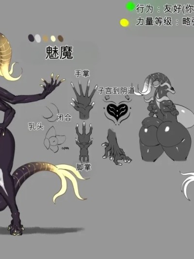 [闲的没事干AI翻译][ZeBlackBallD] THE SUCCUBUS のポスター