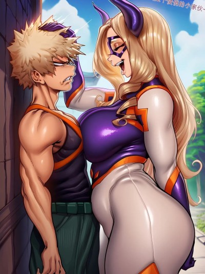Poster for [闲的没事干AI翻译][RENZEN] Mt. Lady x Bakugo