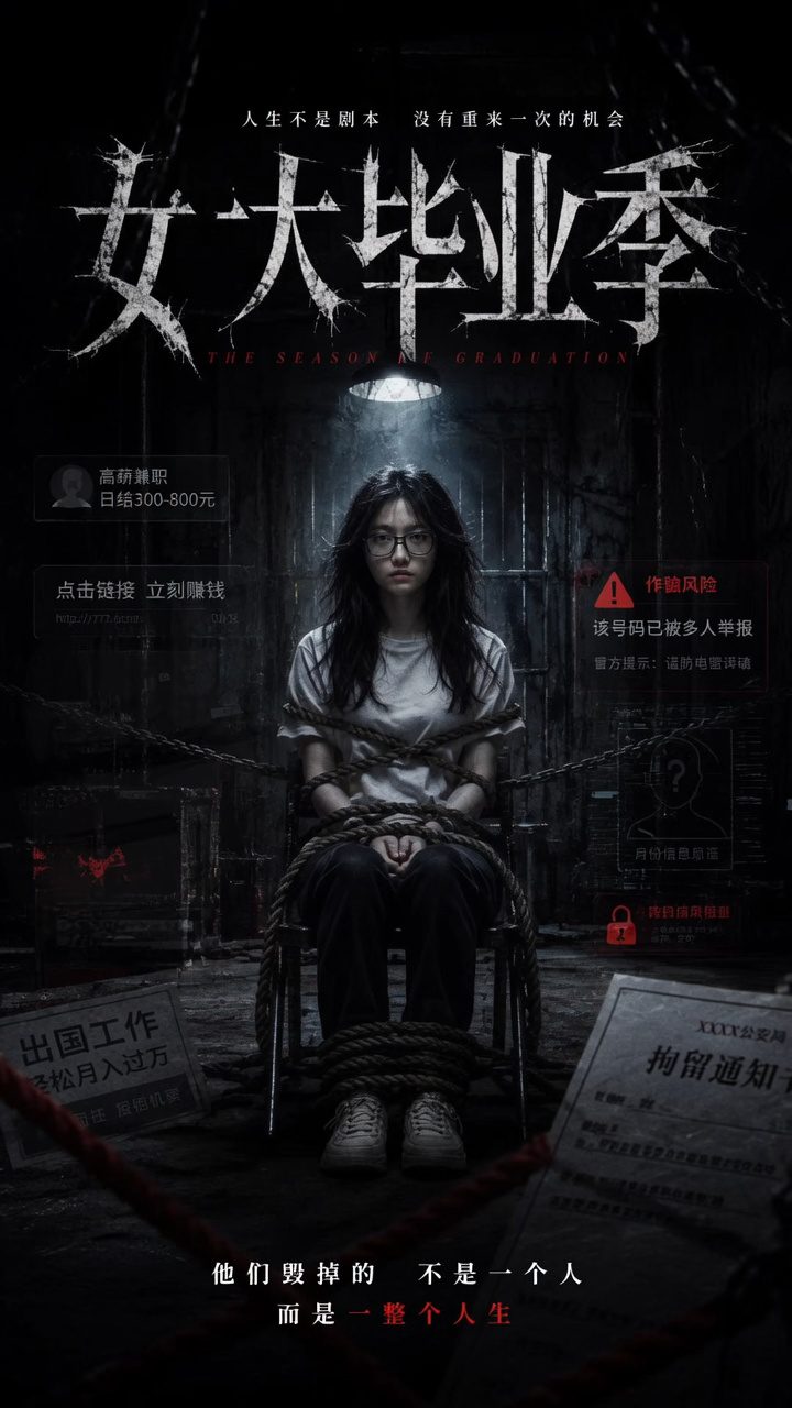女大学生毕业季