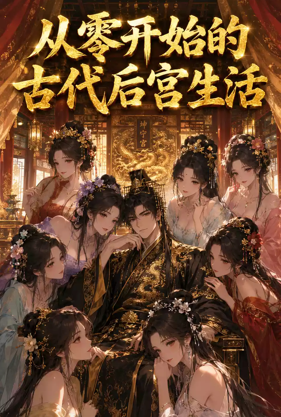 Poster for Ancient Harem Life Starting from Scratch