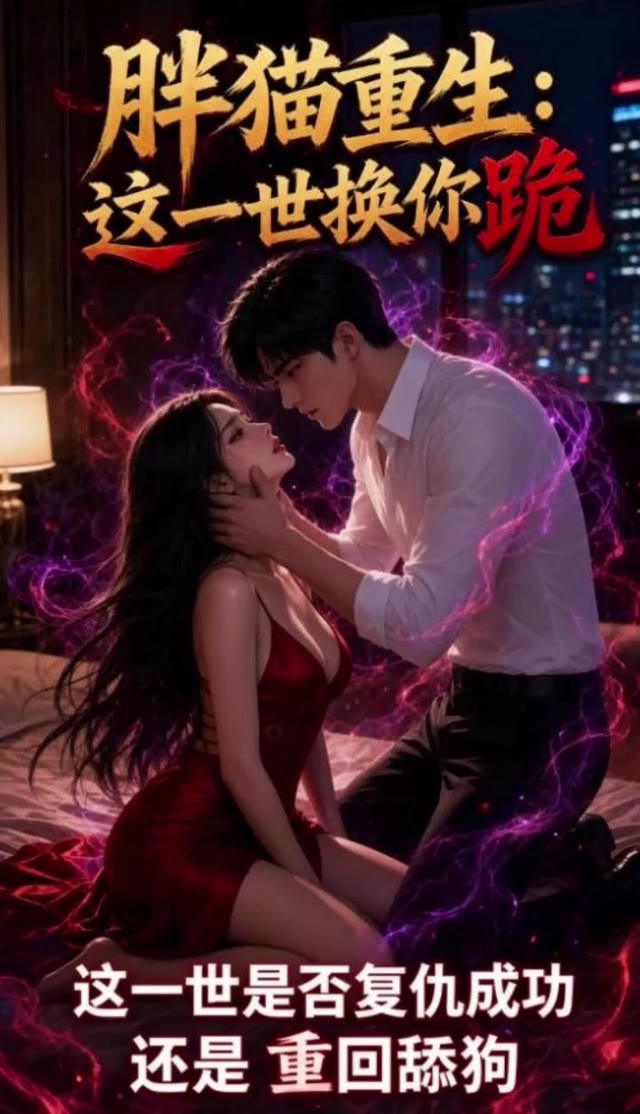 AI成人短剧 胖猫重生这一世换你跪 第1集 重生系统觉醒让前任在肉欲中忏悔