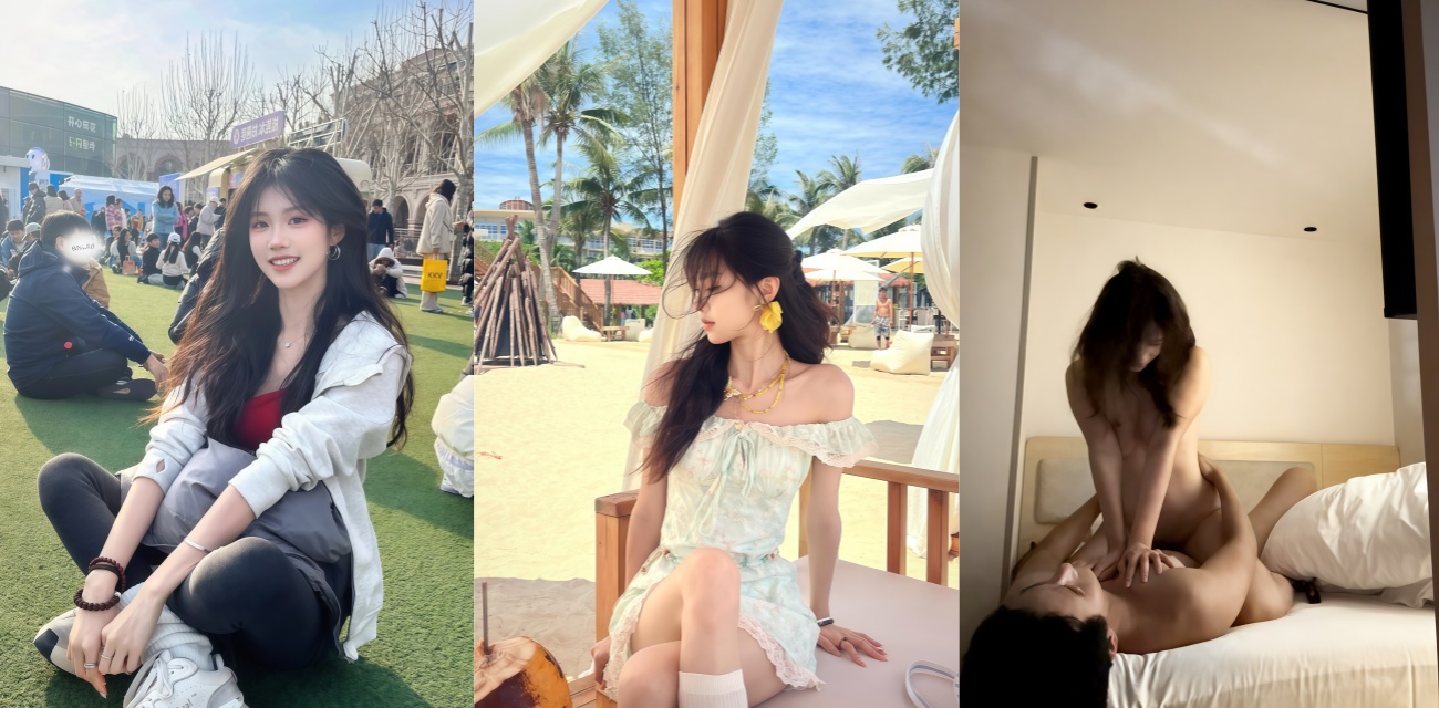 成都顶级高颜值女大抖音装清纯 私下被玩成精盆骚荡妇！