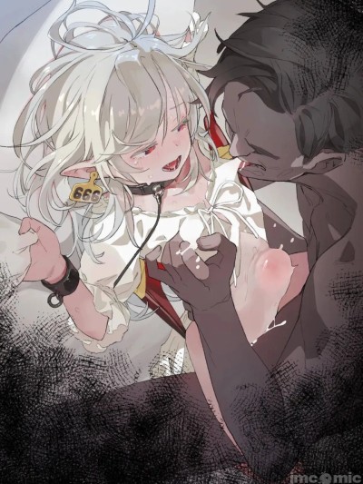 Плакат для [びよびよ (Biyobiyo)] 囚われの吸血鬼Elika 調〇乳首責め＆快楽堕ち【漫画４ｐ・イラスト1枚+差分・デザインラフ】