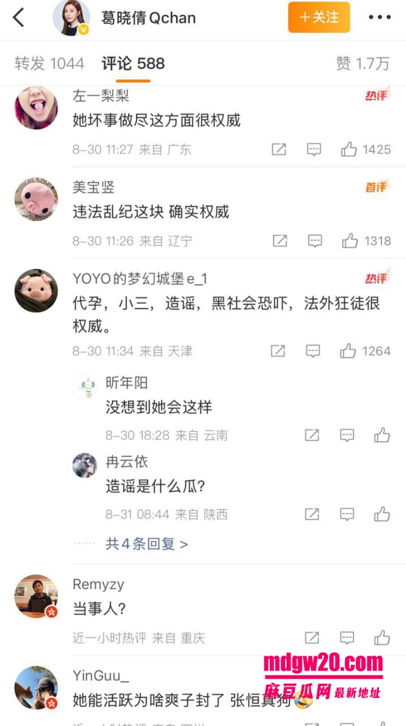 内地女明星张雨绮再被点名 被葛晓倩再次公开发文直指张雨绮代孕 因深陷争议彻底和影视圈无缘