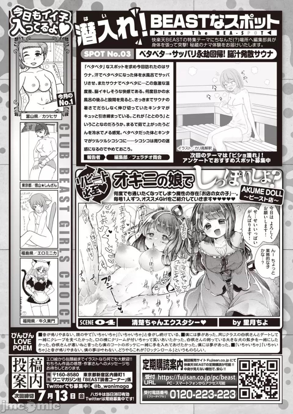 COMIC 快楽天ビースト 2023年7月号 [DL版] 第1话, страница 288