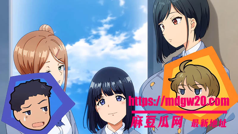 日本成人里番动漫 不道德例行性行为前篇 奈央和翔太在楼道上互相手淫
