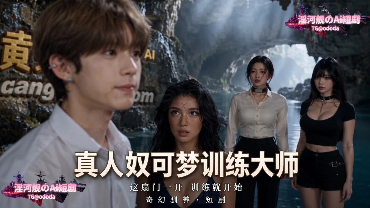 AI成人短剧 真人奴可梦 第11集 契约亲妈化身痴女特工在擂台当众自慰