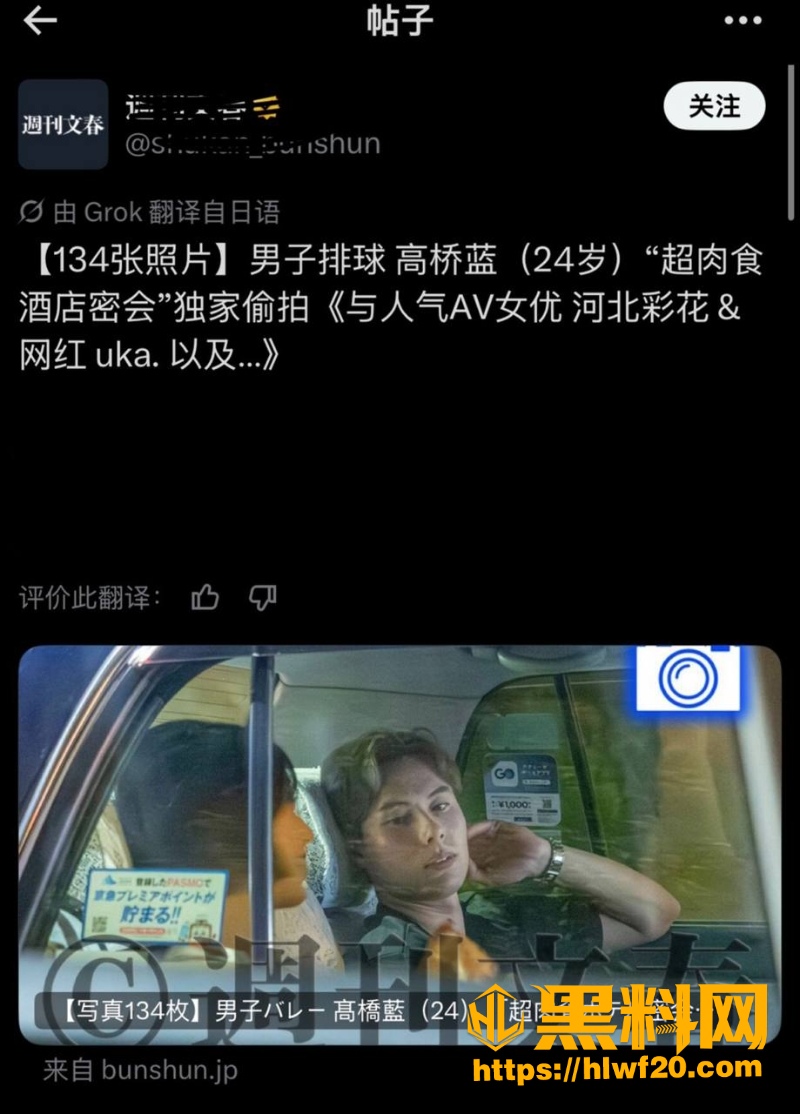 日本男排高橋兄弟爆火事件 13