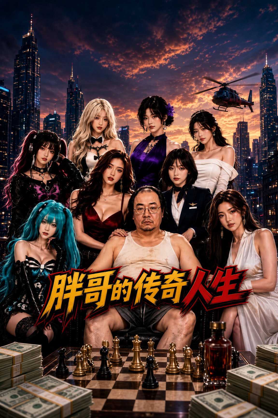 โปสเตอร์สำหรับ 胖哥的传奇人生
