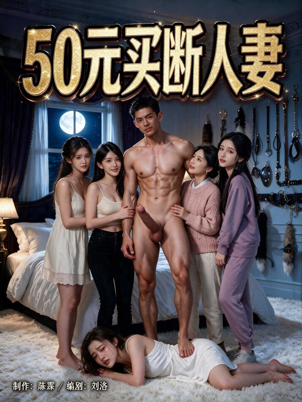 AI成人短剧 50元买断人妻 第7集 林天觉醒系统买断仇人妻子进行肉欲报复