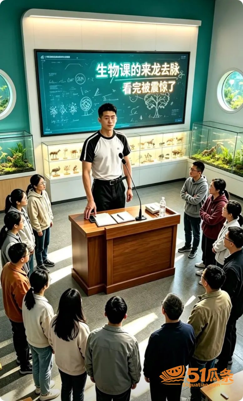 AI生物男老师 课堂相关图片12